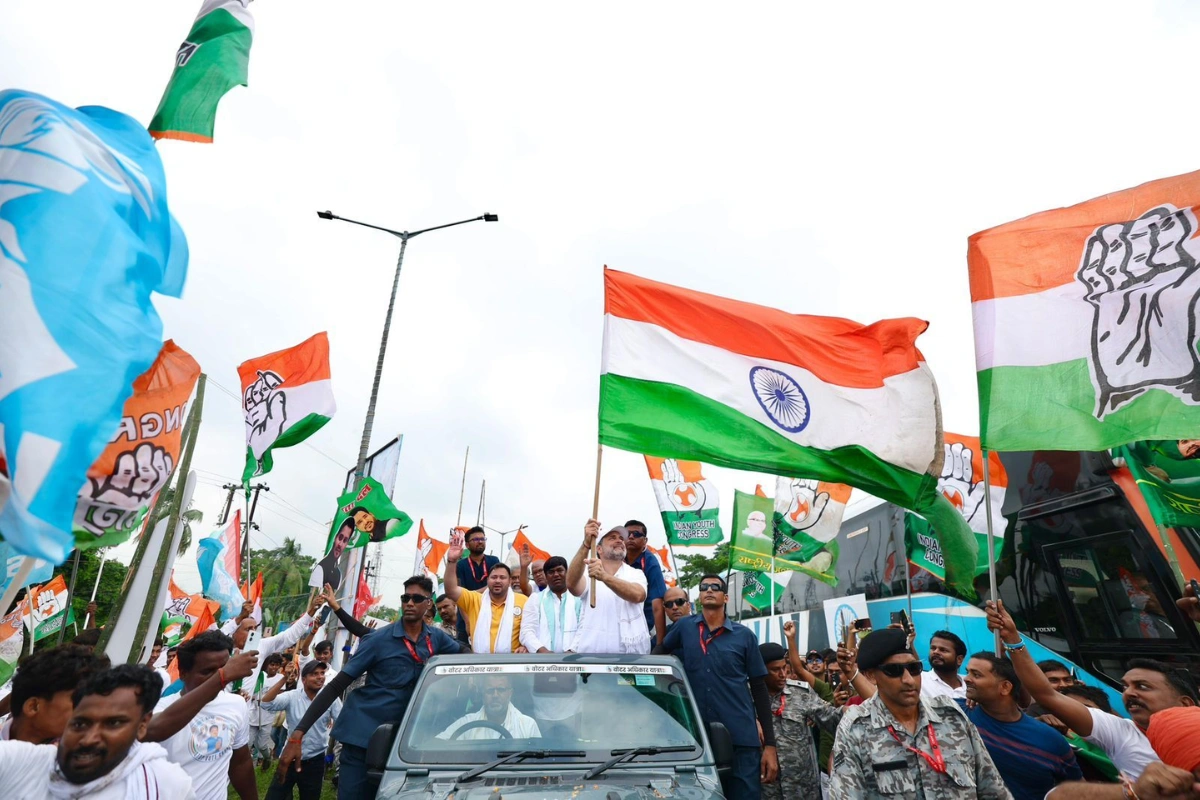 Rahul Gandhi Targets ECI; Accuses BJP Of ‘Vote Theft’