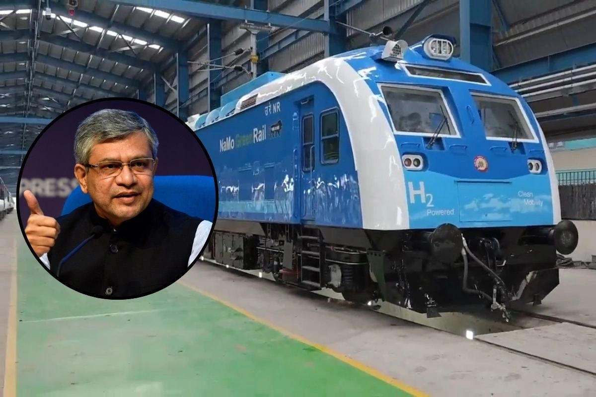 Indian Railways To Launch India’s First Hydrogen-Powered Train