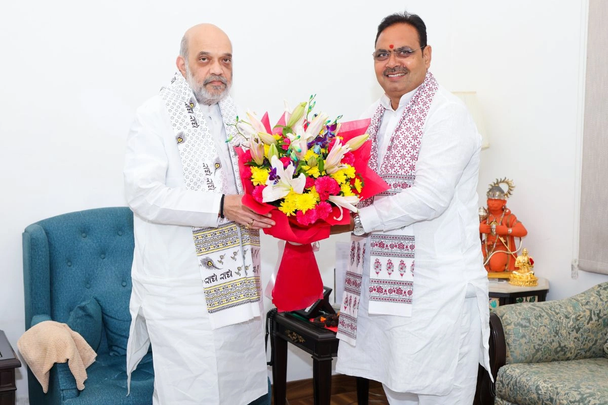 Rajasthan CM Bhajan Lal Sharma Meets Home Minister Amit Shah