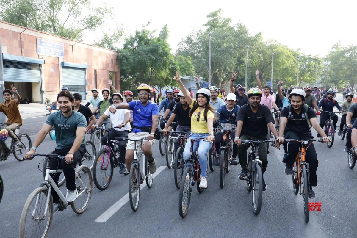 Special Edition Of ‘Fit India – Sundays On Cycle’ Held At JLN Stadium