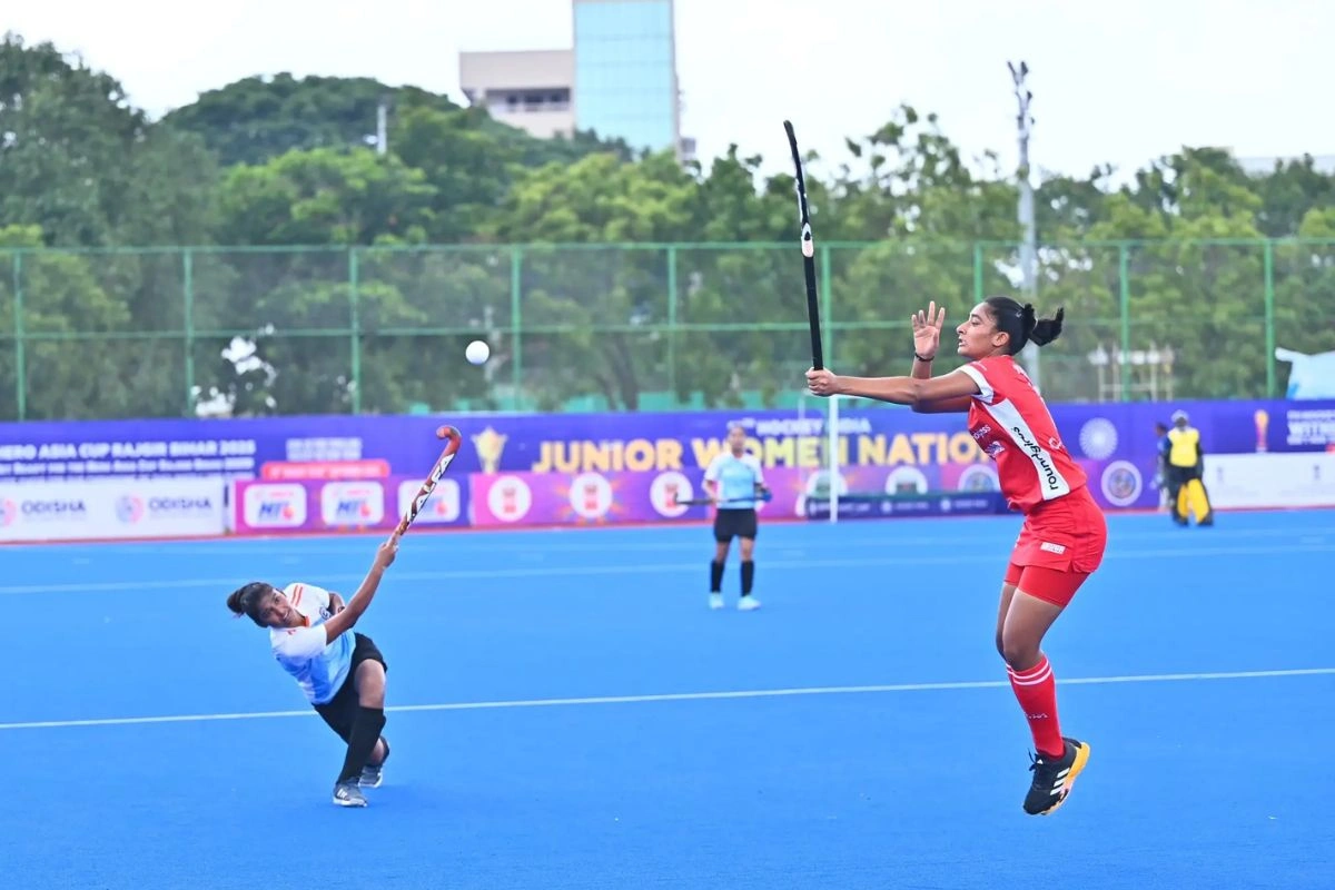 Gujarat Giants & Indian Men’s Hockey Team Engage In Unique Crossover Training In Bengaluru