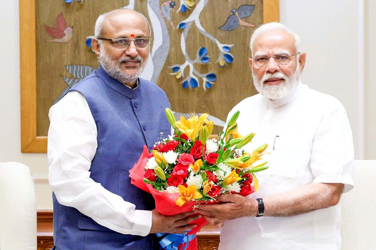 PM Modi Hails CP Radhakrishnan As NDA’s Vice-Presidential Candidate