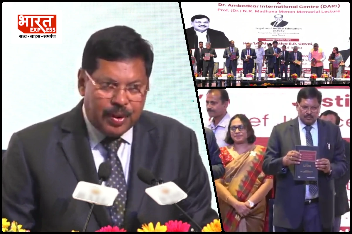 CJI BR Gavai Launches Menon Memorial Lecture; Charts Legal Education Future By 2047