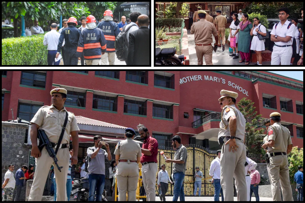 Bomb Threats In Delhi Trigger Widespread Panic; Security On High Alert