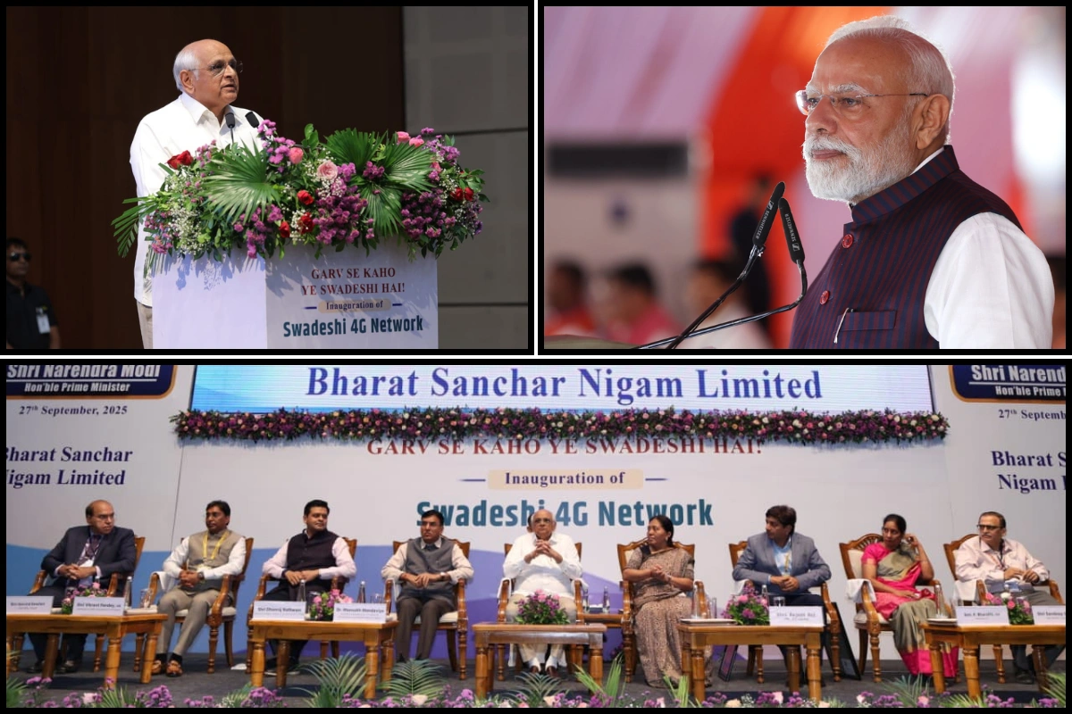 PM Modi’s 4G Push To Link Over 11,000 Gujarat Villages; Says CM Patel