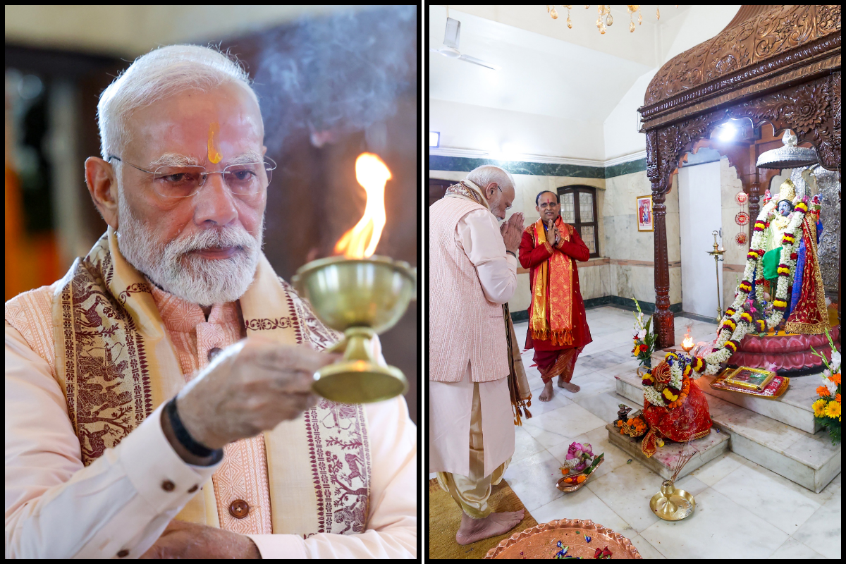 PM Modi Participates In Durga Puja At The Heart Of Delhi’s Bengali Community