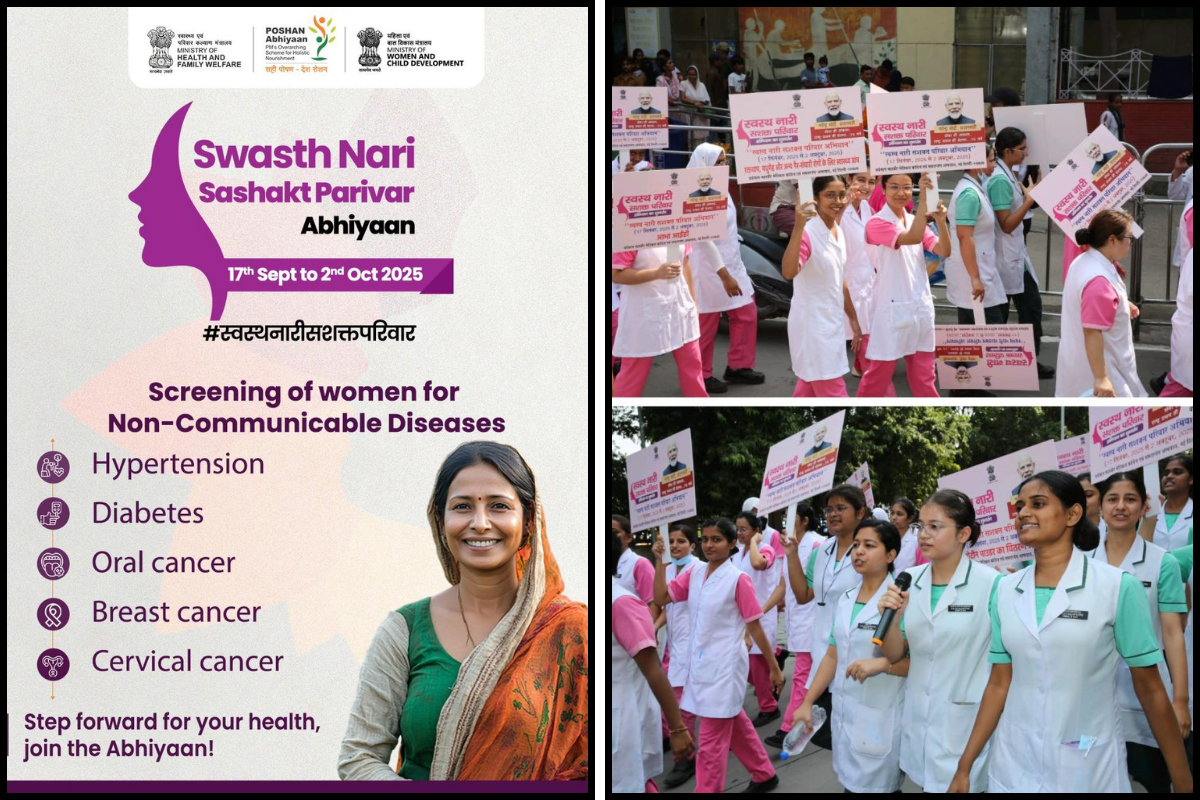 Nationwide Campaign Conducts Over 2.83 Lakh Medical Camps Under ‘Swasth Nari, Sashakt Parivar Abhiyaan’