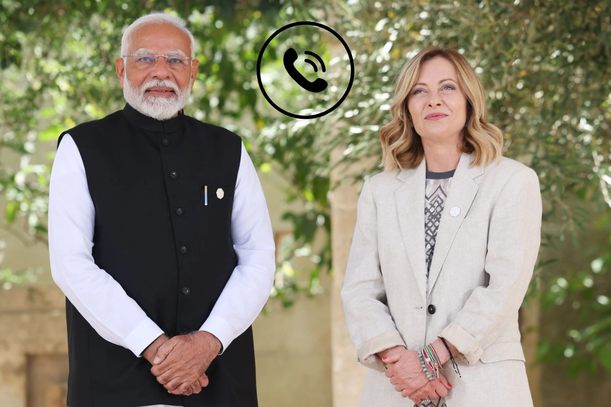 India & Italy Reaffirm Strategic Ties In High-Level Tele-Call