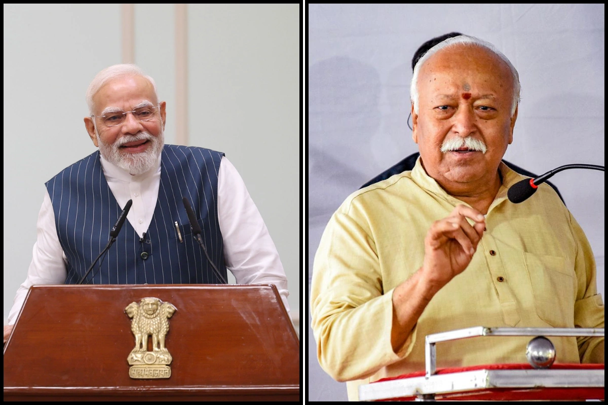 PM Modi Pays Tribute To Mohan Bhagwat On His 75th Birthday
