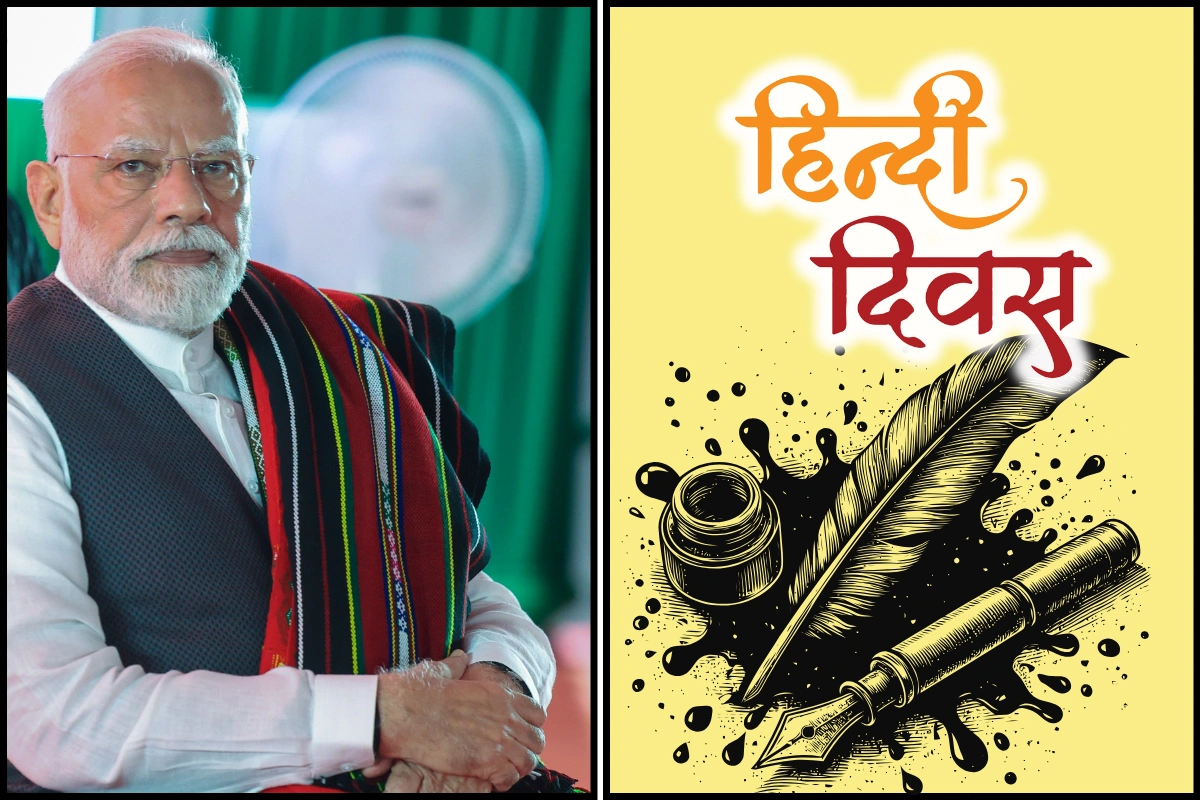 PM Modi Marks Hindi Diwas; Cites Worldwide Respect For Hindi As Proud Moment