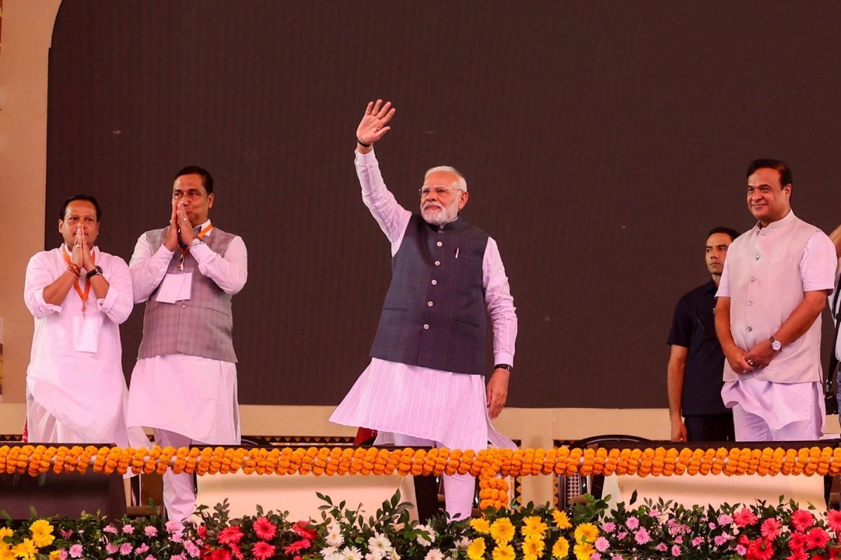 PM Modi Slams Congress Over Bhupen Hazarika ‘Insult’; Inaugurates Key Projects In Assam