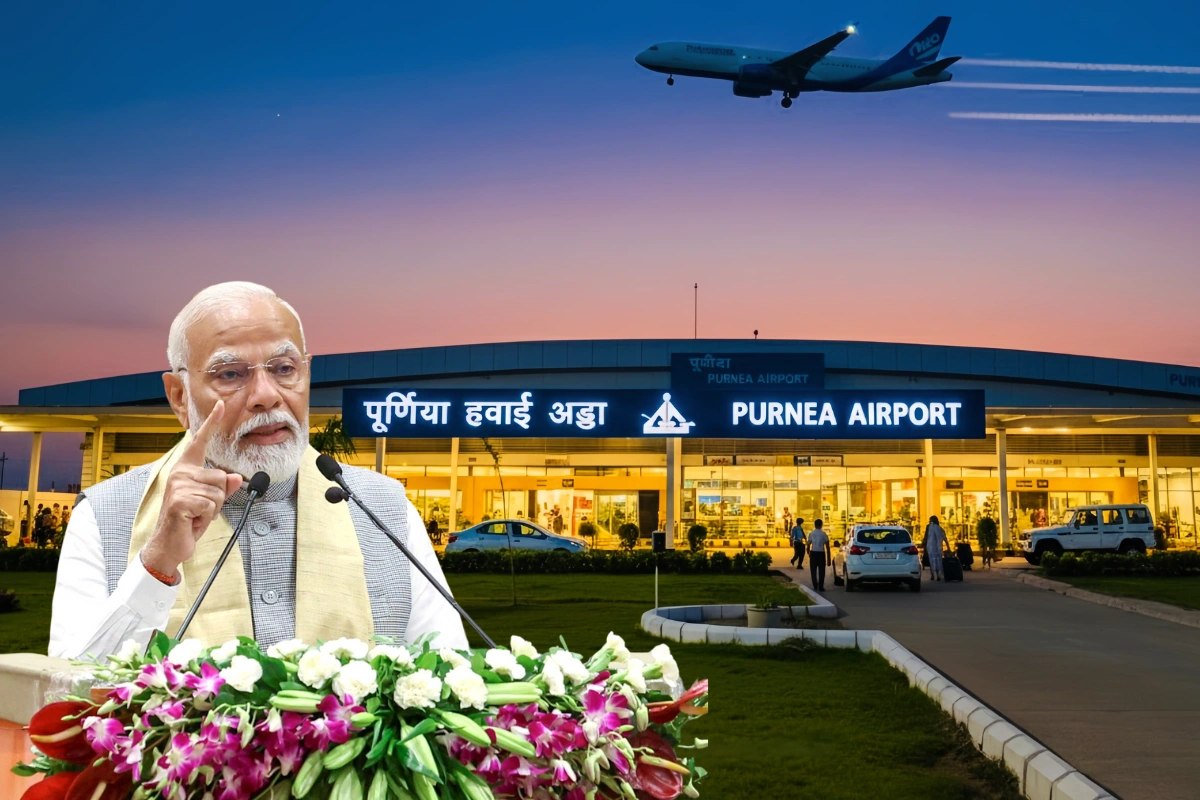 PM Modi To Inaugurate Purnea Airport; First Flight To Ahmedabad Scheduled