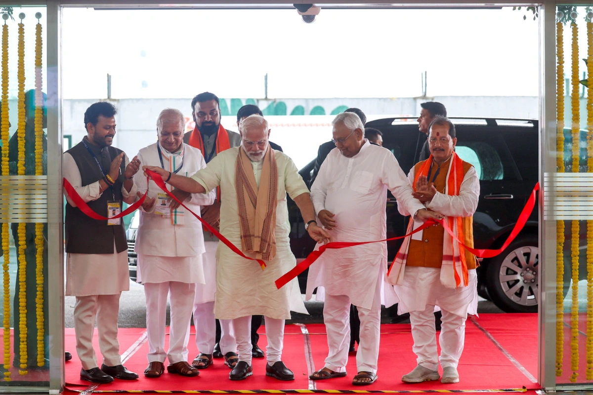 PM Modi Inaugurates Purnea Airport; Launches Major Development Projects In Bihar