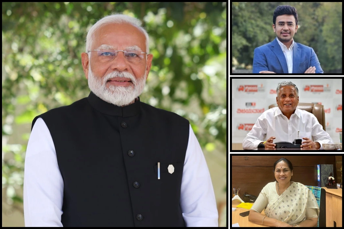 Shobha Karandlaje, V Somanna Praise PM Modi’s Role In Shaping Viksit Bharat