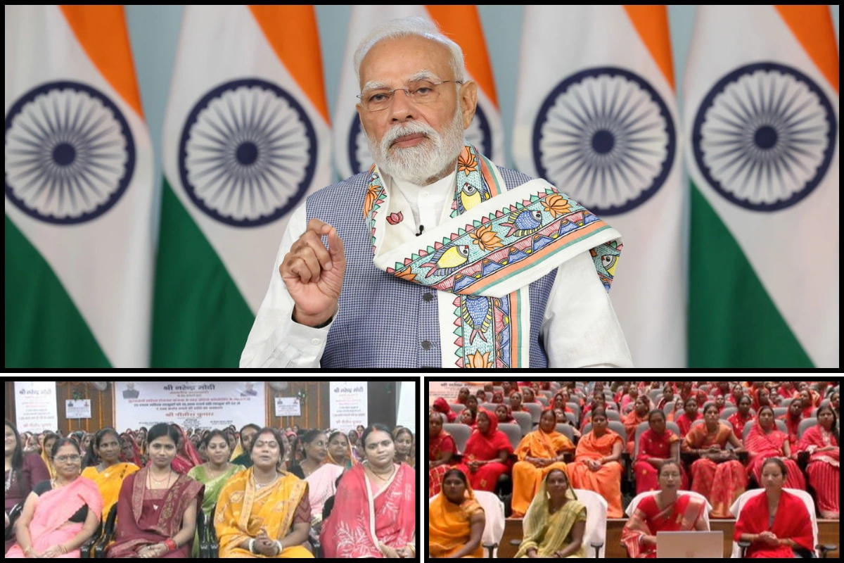 PM Modi’s Bihar Mahila Outreach Fosters Empowerment & Celebration