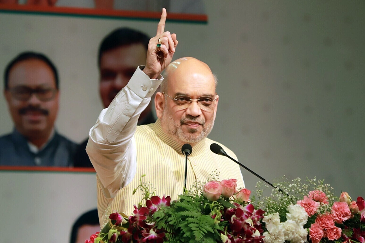 HM Amit Shah Slams Opposition; Pitches BJP As Guardian Of National Interest