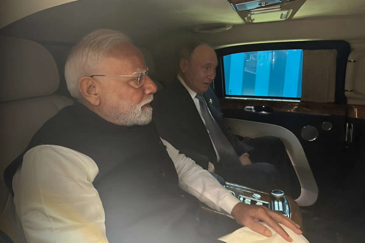 PM Modi, President Putin Travel Together Ahead Of Bilateral Talks In Tianjin