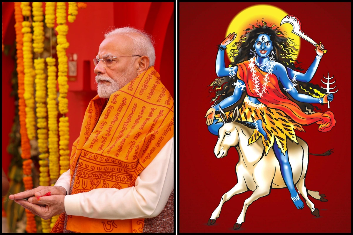 Seventh Day Of Navratri: PM Modi Invokes Blessings Of Goddess Kaalratri