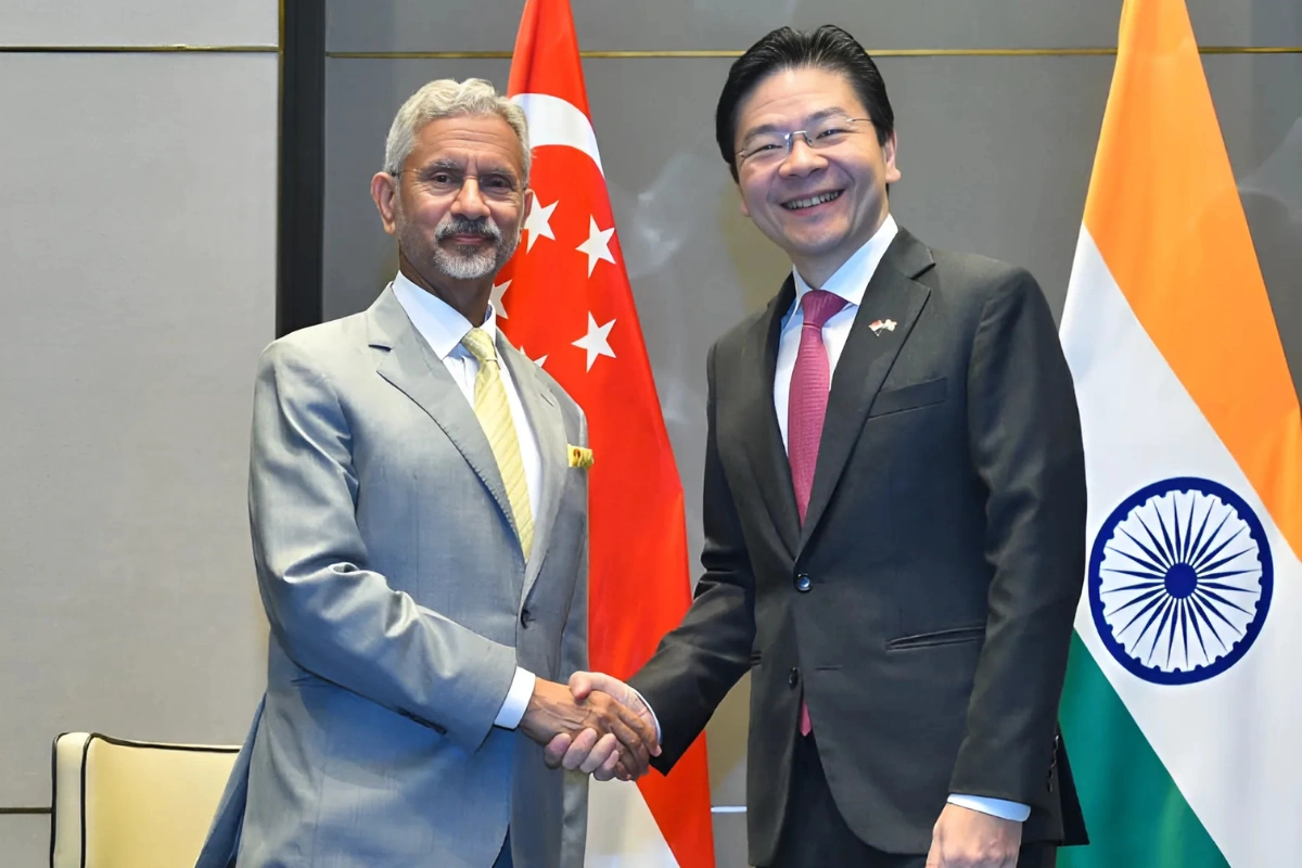 EAM Jaishankar Meets Singapore PM Wong; Expresses Confidence In Stronger Bilateral Ties
