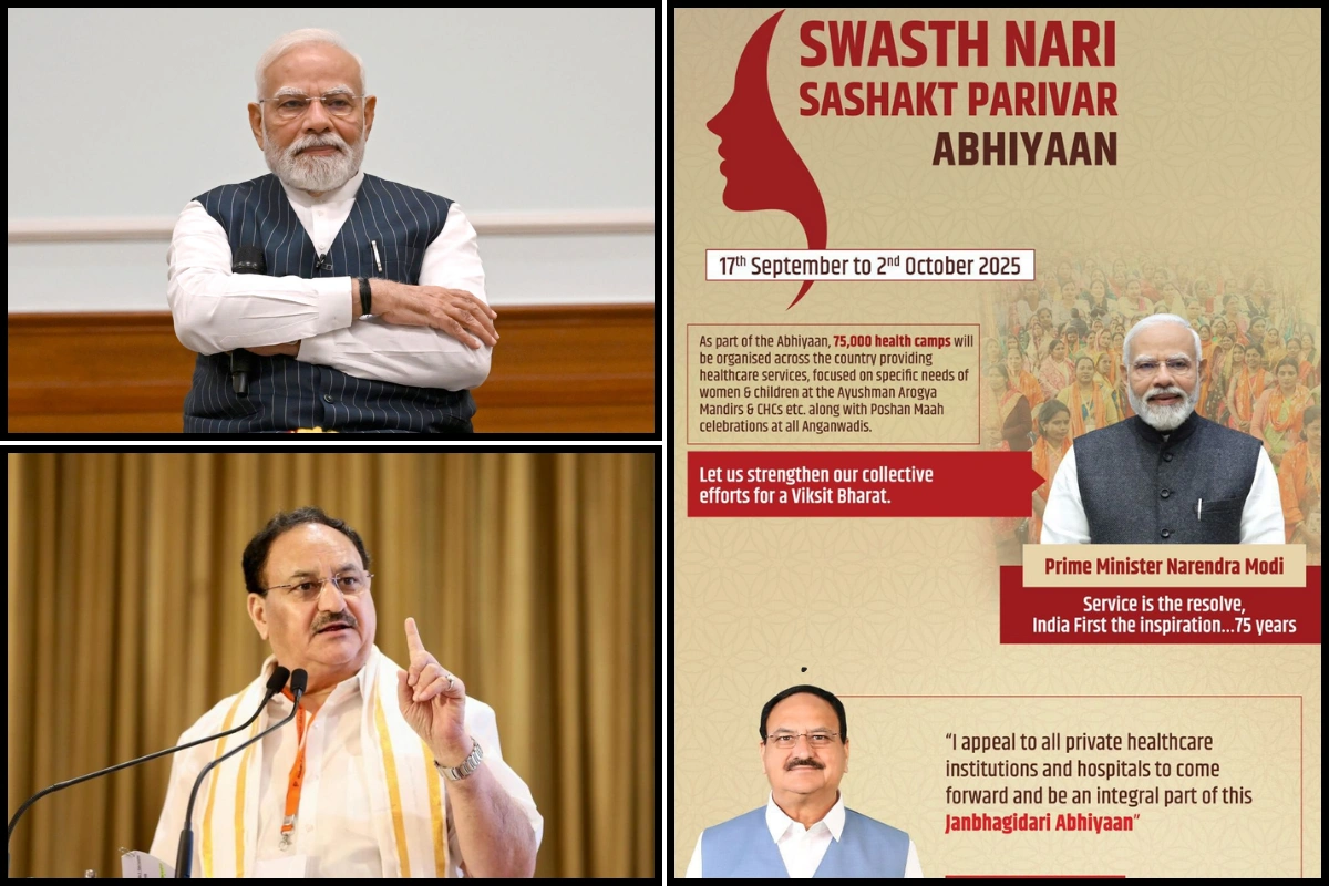 PM Modi To Inaugurate ‘Swasth Nari Sashakt Parivar Abhiyaan’ From Madhya Pradesh On Sept 17