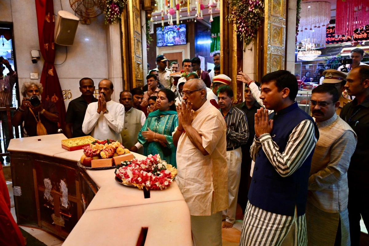 CP Radhakrishnan Visits Ram Temple; Expresses Confidence Ahead Of Vice Presidential Election