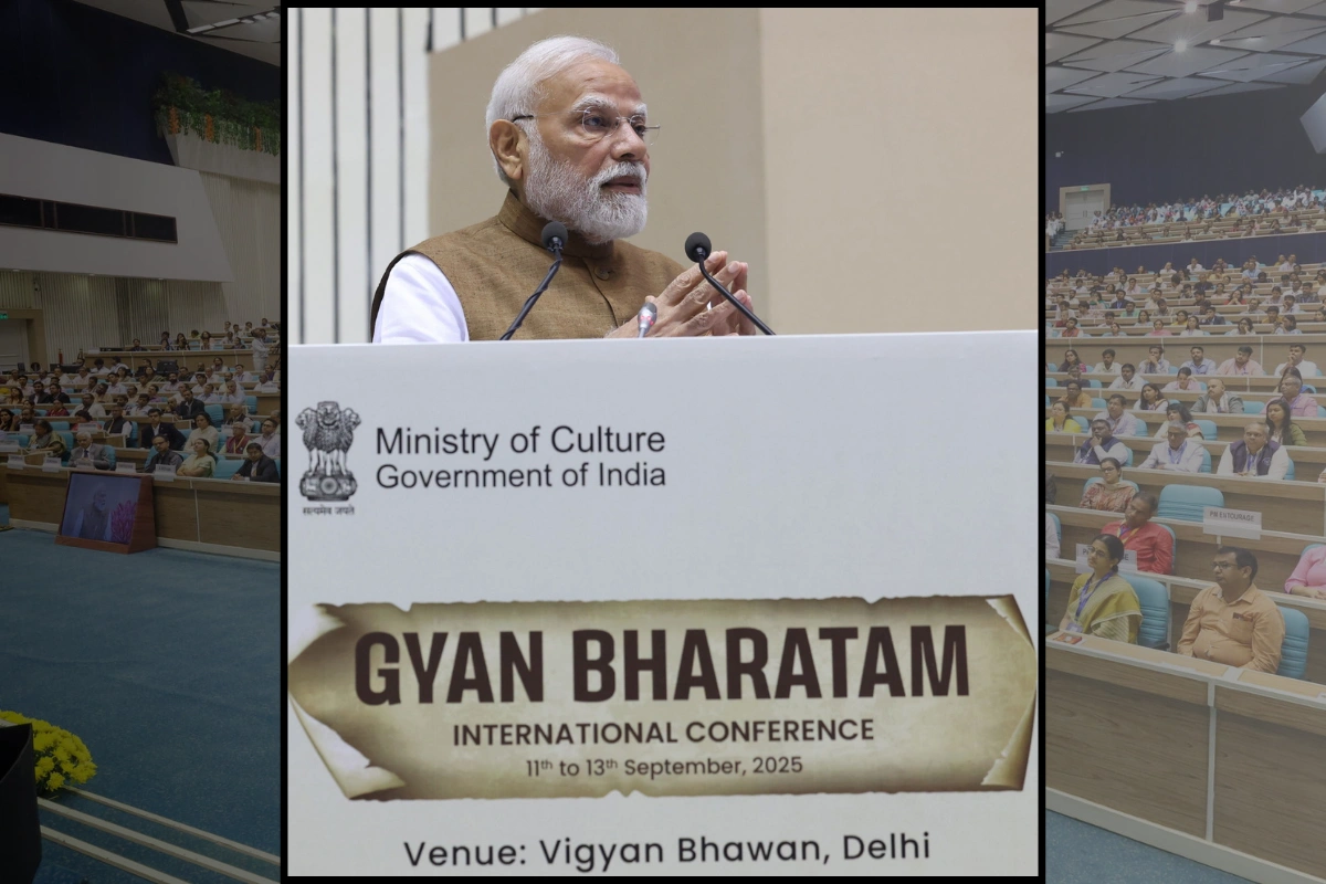 PM Modi Highlights Four Pillars Of India’s Knowledge Tradition At Gyan Bharatam Launch