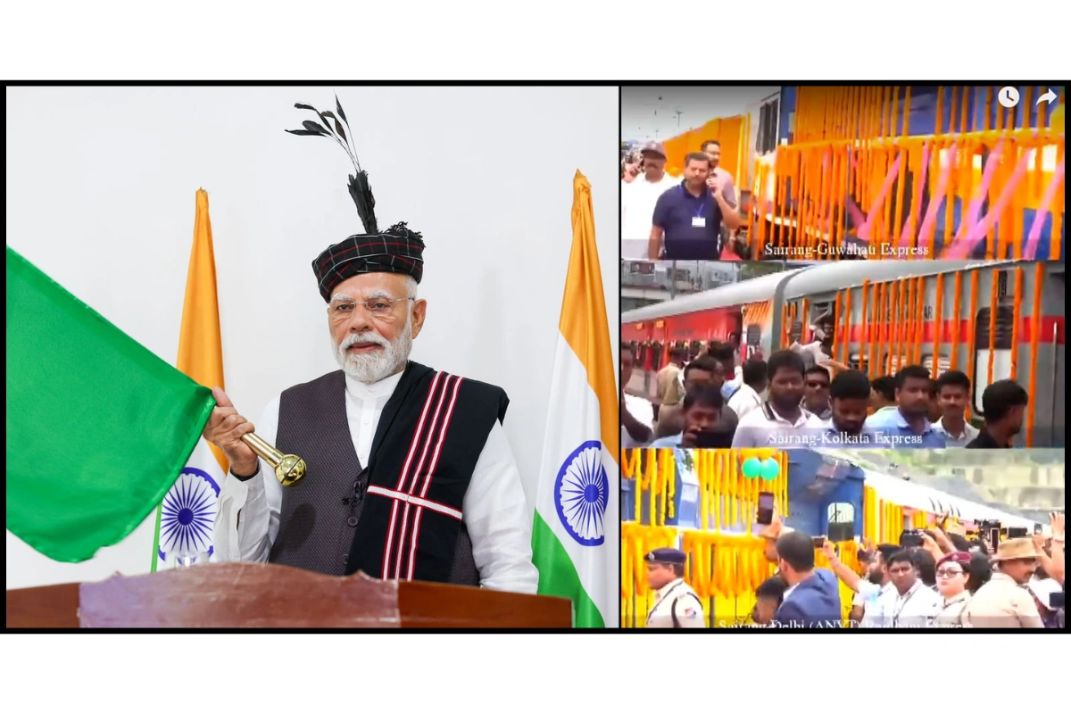 Lifeline Of Transformation, Says PM Modi On Bairabi–Sairang Rail Project