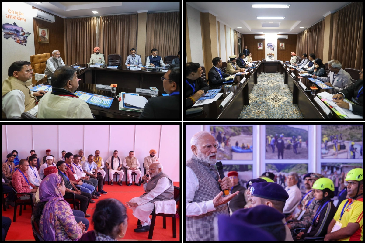 PM Modi Announces ₹1,200 Crore Flood Relief Package For Uttarakhand