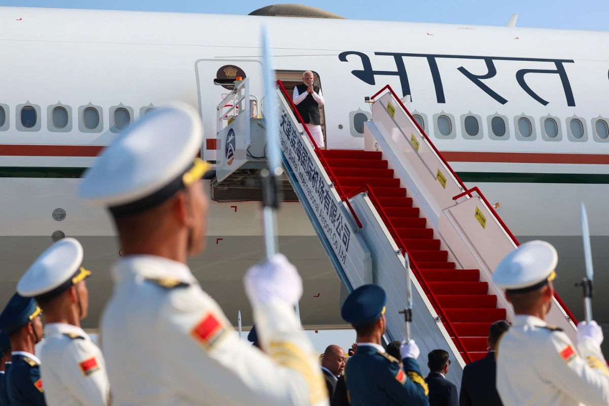 PM Modi Heads Back To New Delhi After Concluding China Visit For SCO Summit
