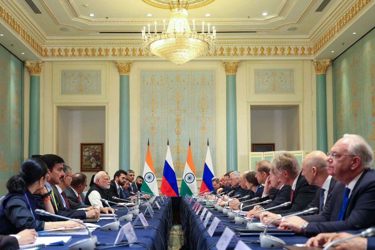 PM Modi, President Putin Reaffirm Strong India-Russia Partnership At SCO Summit