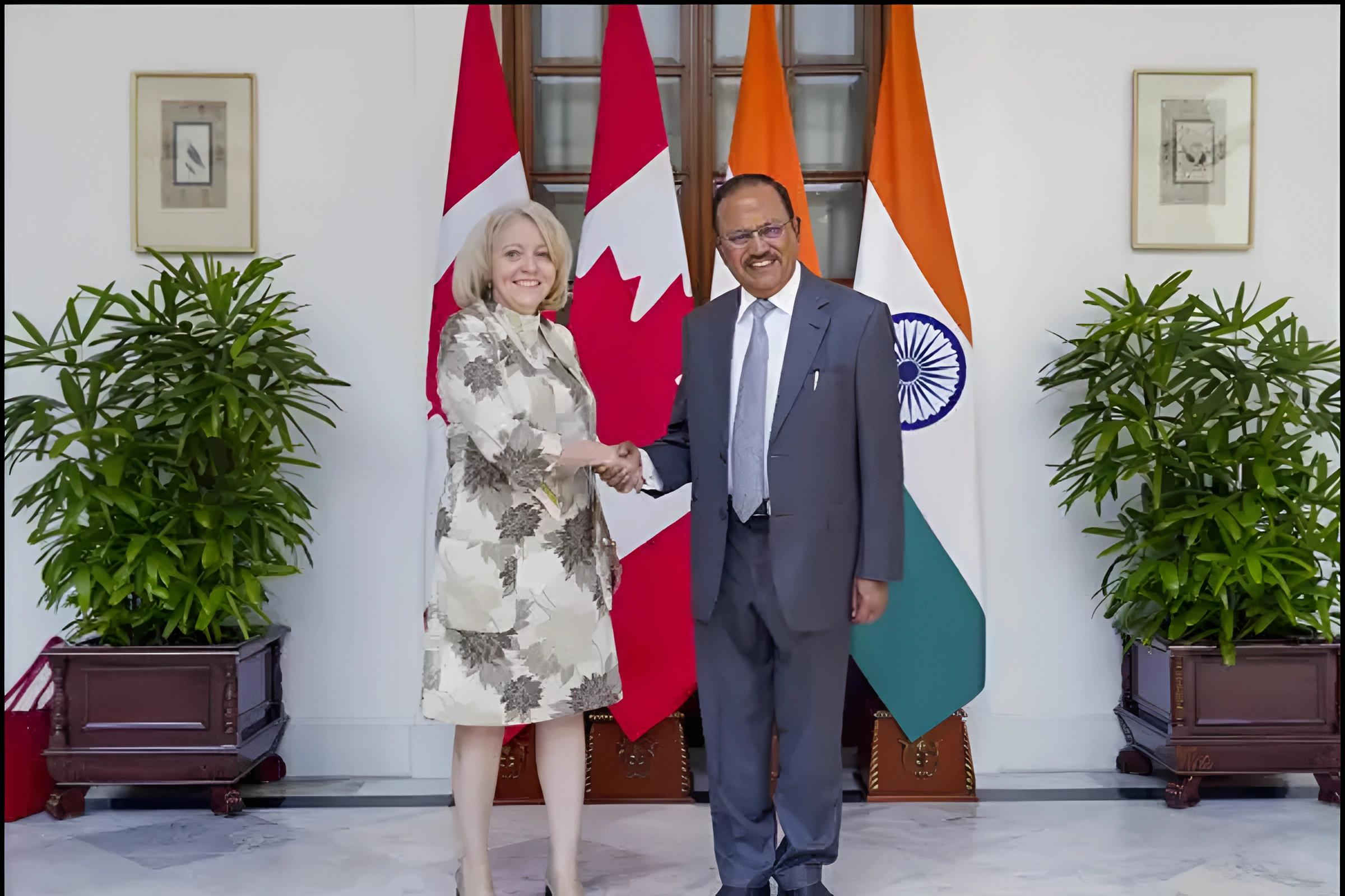 Indian, Canadian NSAs Hold Talks To Boost Security Cooperation