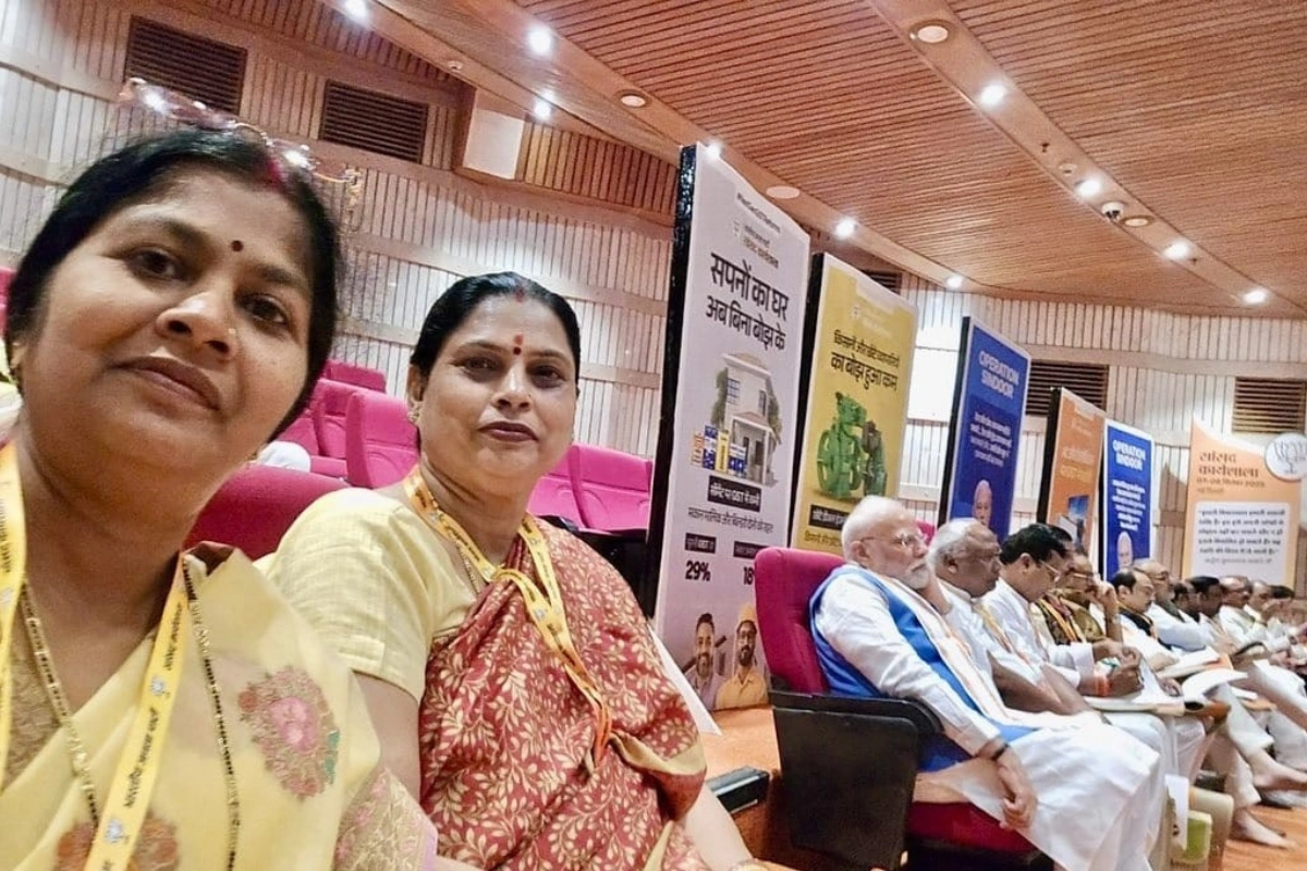 Prime Minister Modi Sits With MPs As BJP Workshop Endorses GST Reforms