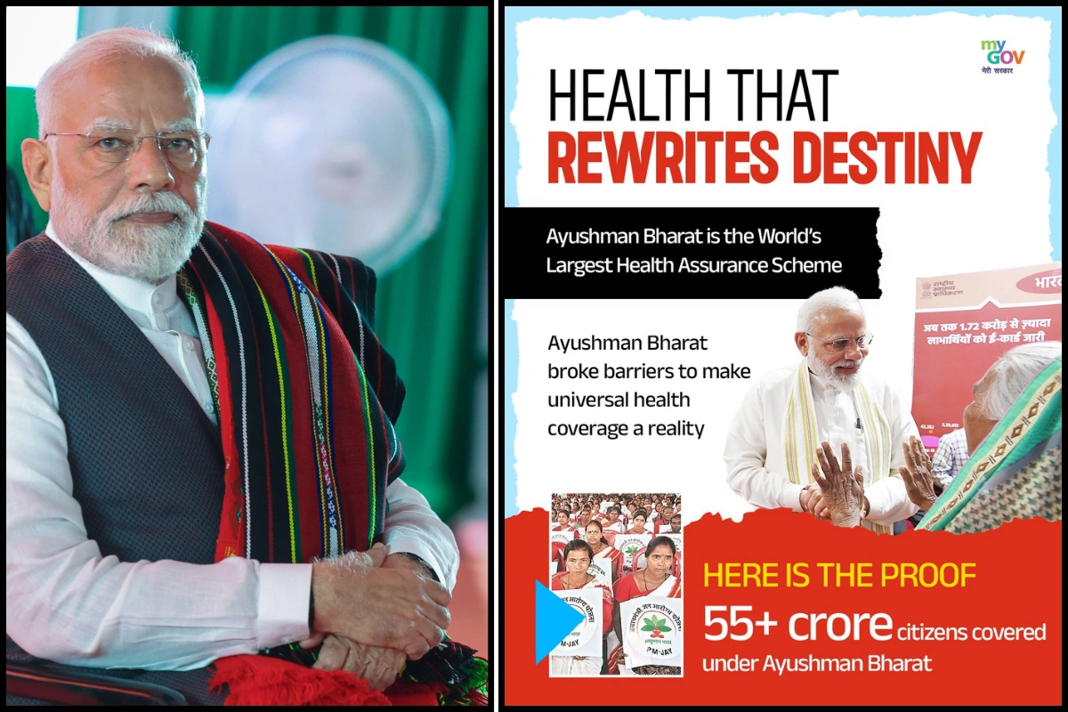 Flagship Health Schemes Reducing Disease And Building Prosperity, Says PM Modi