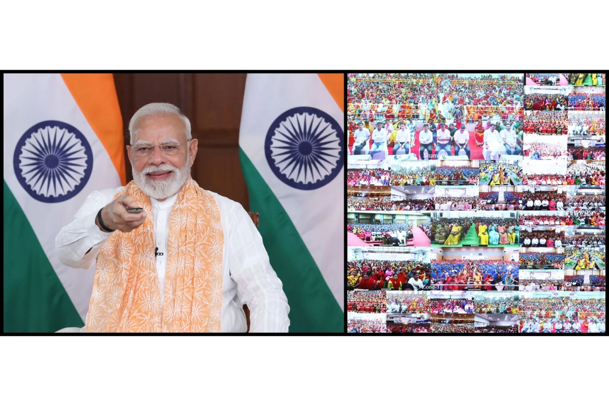 PM Modi Inaugurates Bihar Rajya Jeevika Nidhi Saakh Sahkari Sangh Limited