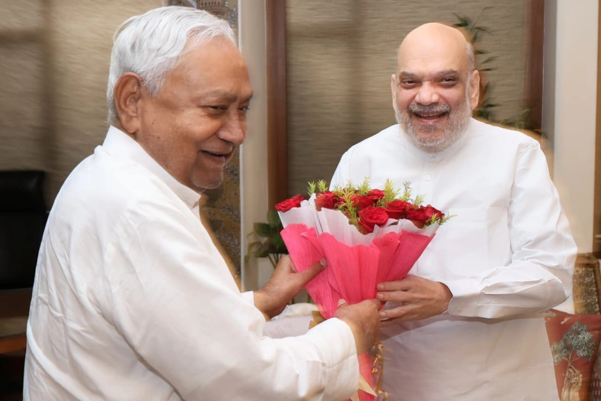Nitish Kumar, Amit Shah Hold Strategic Talks Ahead Of Bihar Polls