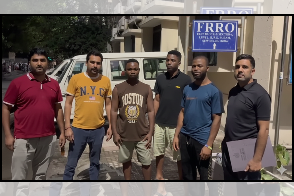 Three Nigerian Nationals Held In Delhi For Illegal Stay; To Be Deported
