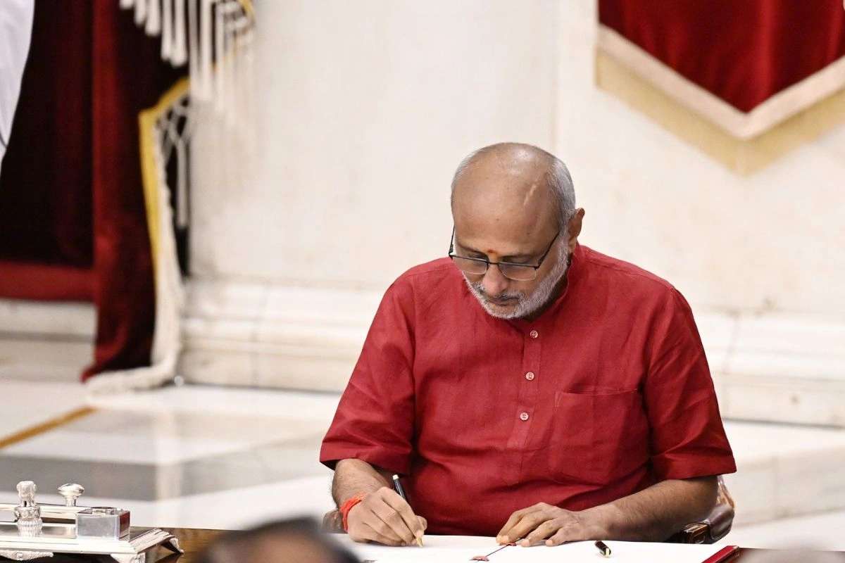 CP Radhakrishnan Sworn In As India’s 15th Vice President
