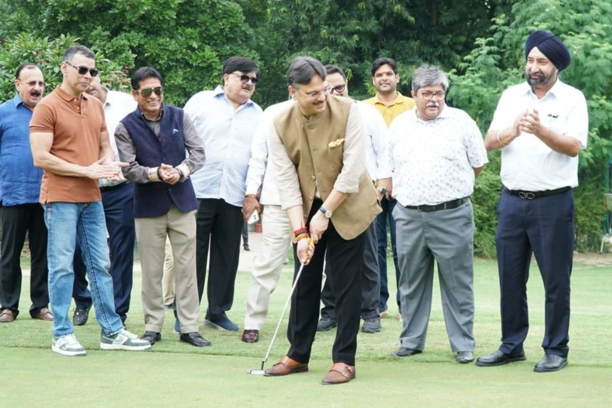 Dr Rajeshwar Singh Outlines Vision For Lucknow Golf Club At PGTI NextGen 2025