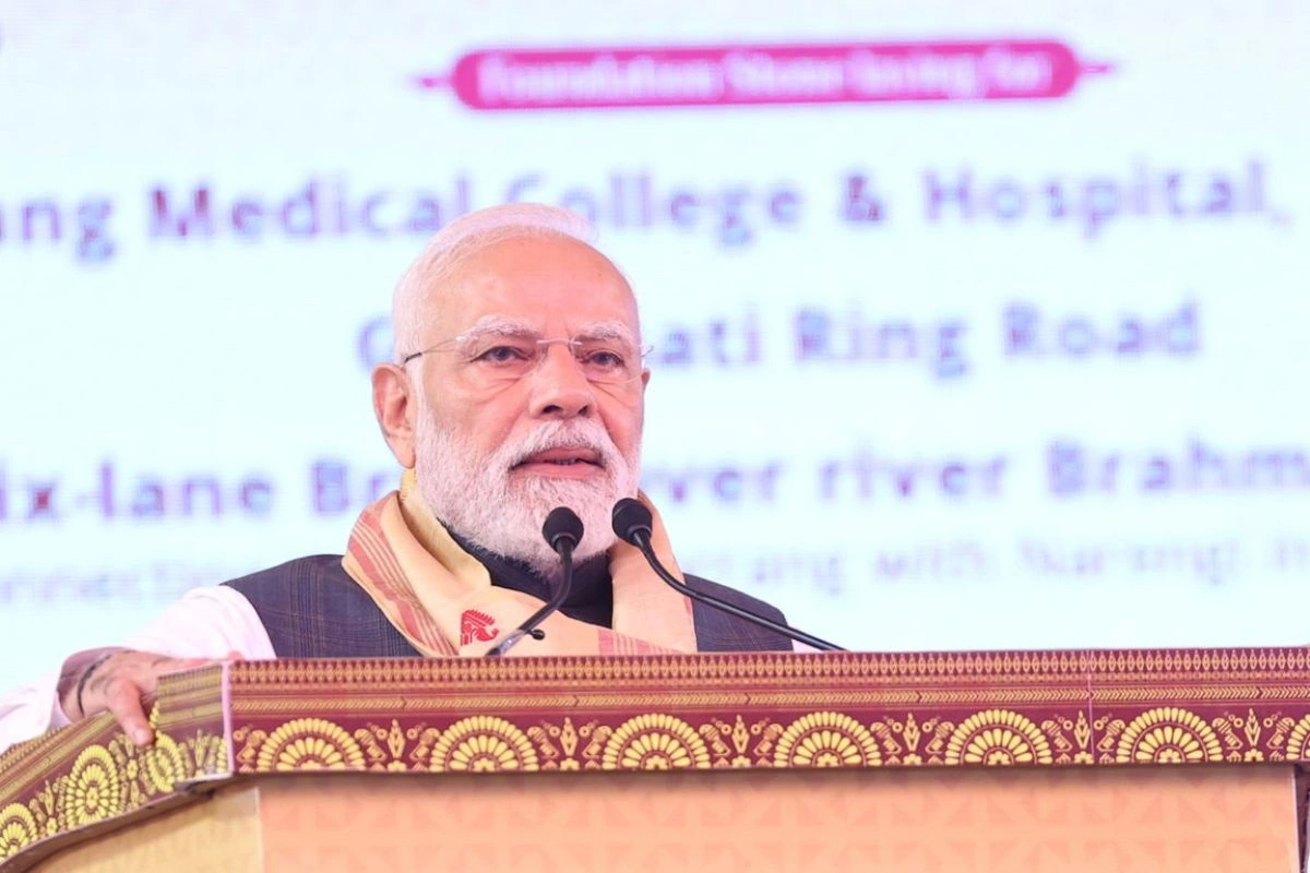 PM Modi Accuses Congress Of Sheltering Infiltrators; Altering Assam’s Demography