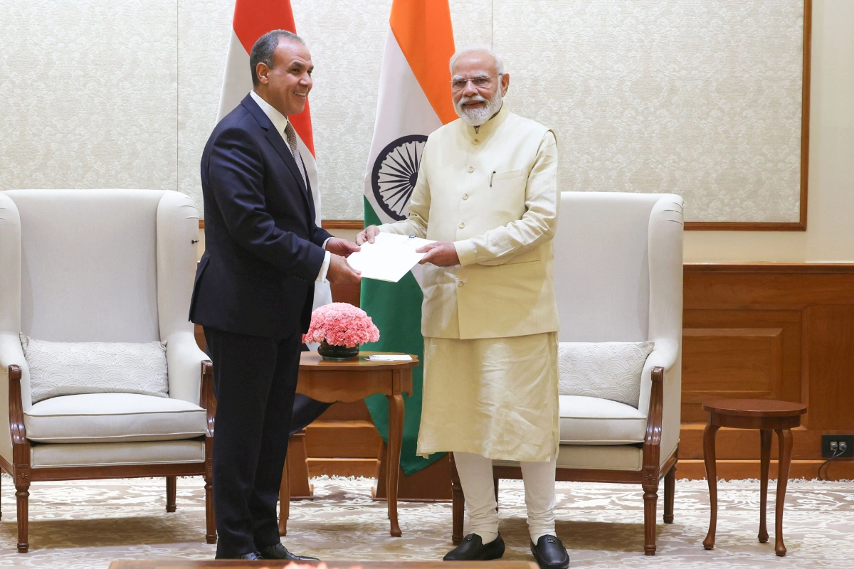 PM Modi Meets Egyptian Foreign Minister; Praises President Sisi’s Role In Gaza Peace