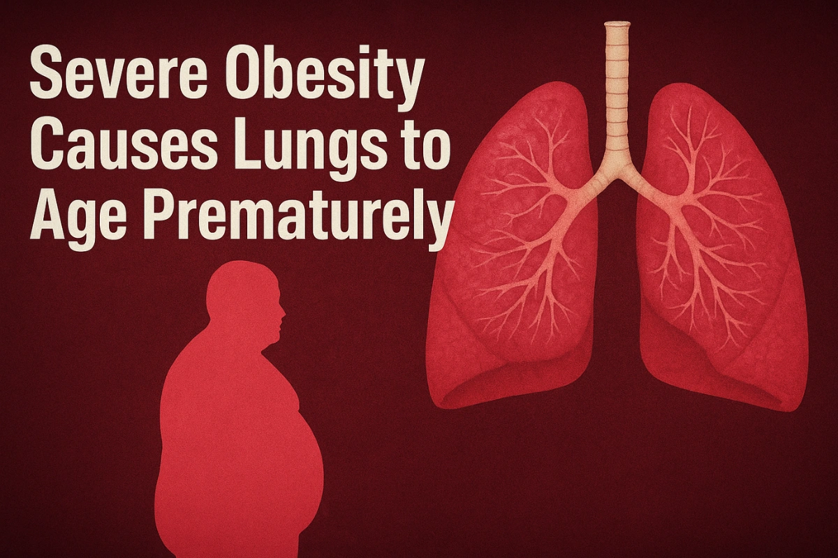Severe Obesity Accelerates Lung Ageing, Finds Study