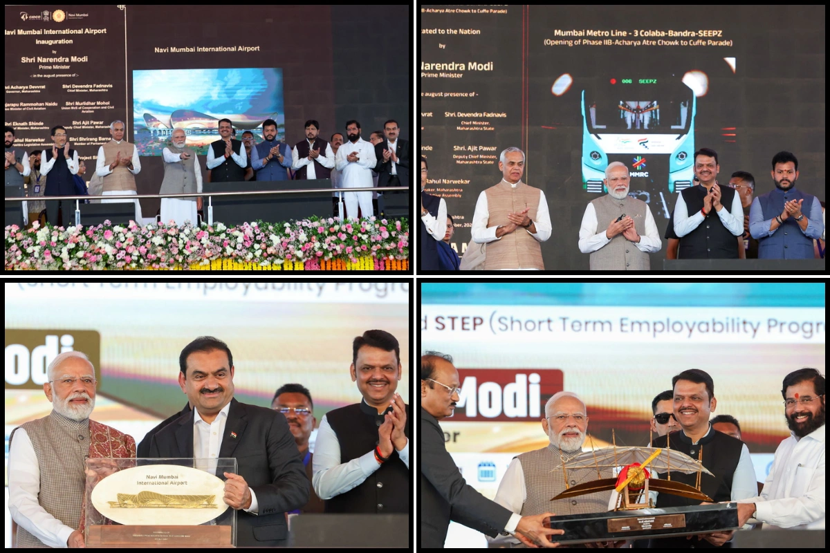 PM Modi Launches Phase 1 Of Navi Mumbai International Airport; India’s Eco-Friendly Aviation Hub