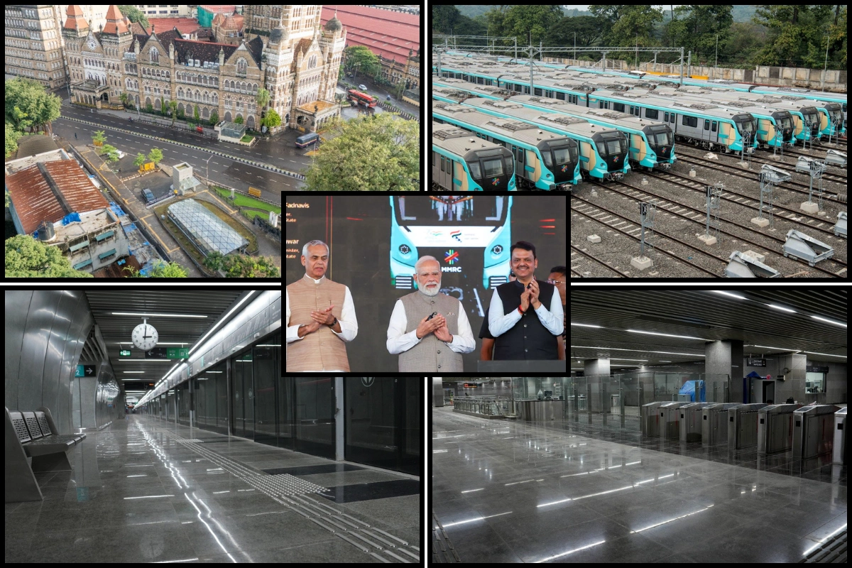 PM Modi Inaugurates Final Phase Of Mumbai Metro Line 3 And Launches ‘Mumbai One’ Mobility App