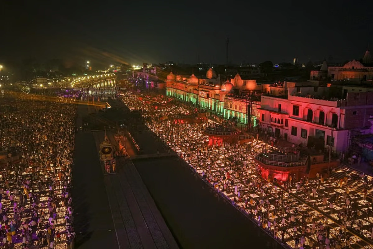 Ayodhya’s Deepotsav Breaks World Records As Political Tensions Flare
