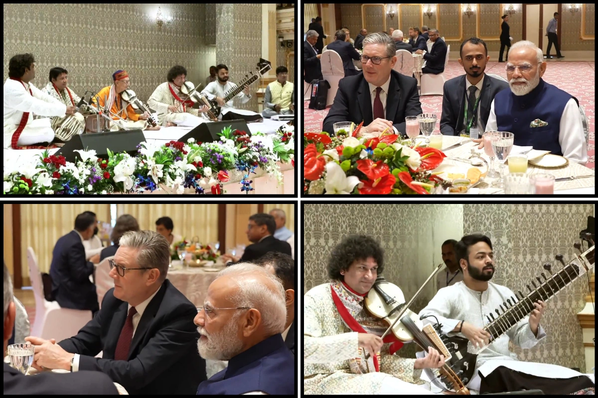 PM Modi, UK PM Starmer Enchanted By Classical Rendition Of ‘Sapphire’