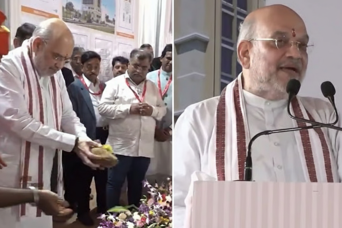 HM Shah Launches BJP’s Campaign For Maharashtra Local Body Polls; Calls For ‘Triple-Engine Government’