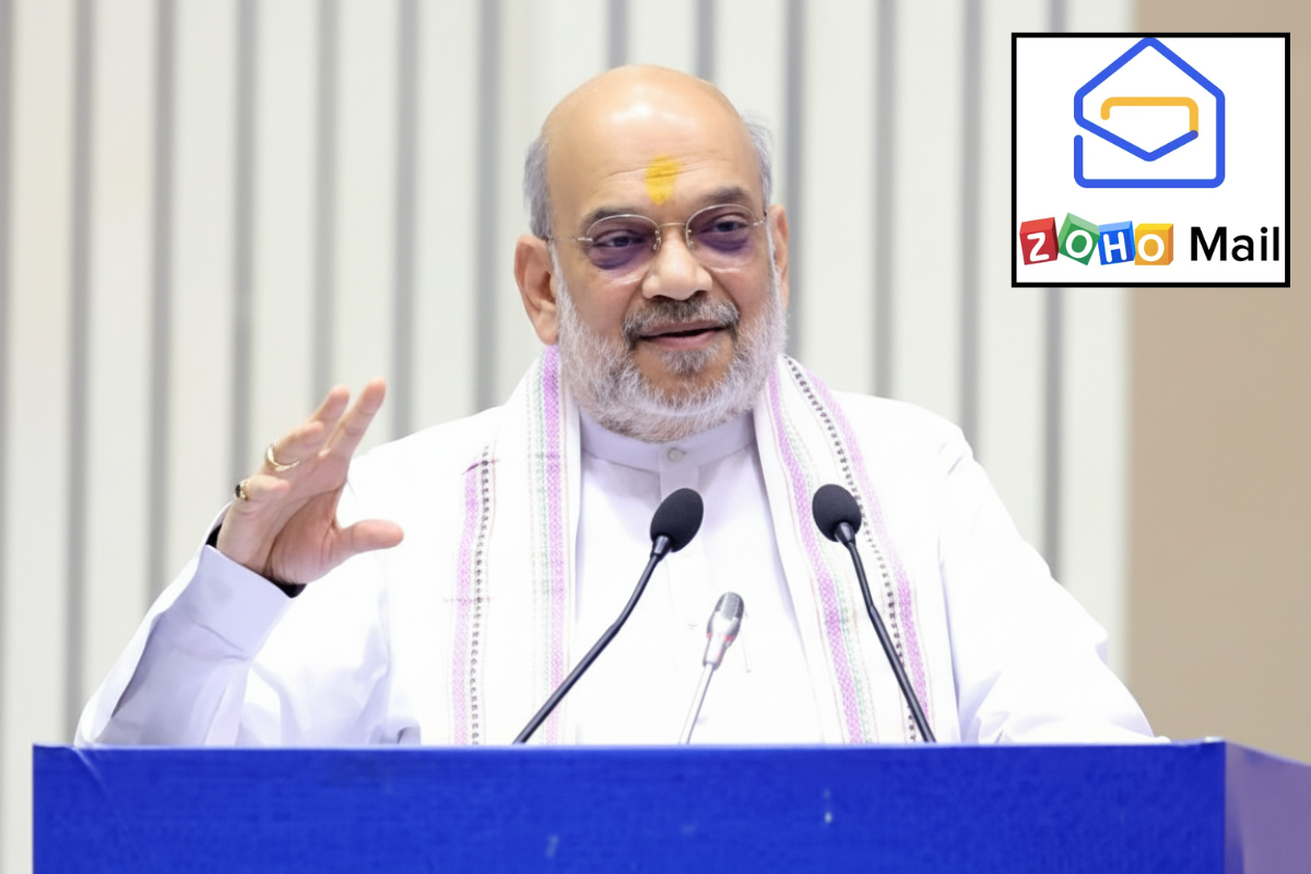 HM Amit Shah Switches From Gmail To Homegrown Zoho Mail