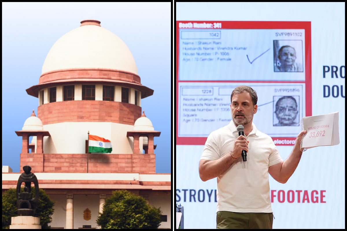 Supreme Court To Hear Rahul Gandhi’s Petition Demanding SIT Probe Into Alleged Voter List Manipulation