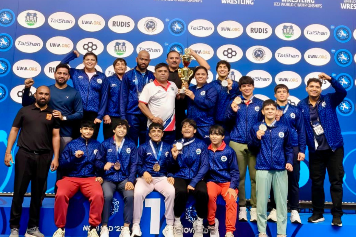 Sujeet Wins Gold At U-23 World Wrestling Championship