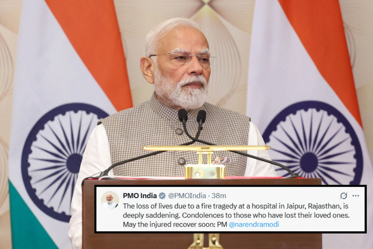 PM Modi Condoles Loss Of Lives In Jaipur Hospital Fire